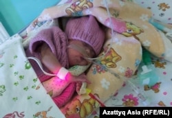 Айлин родилась на 23-й неделе беременности, она весила всего 600 граммов