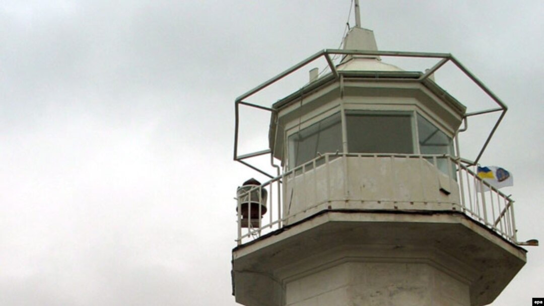 The lighthouse at the center of the Ukrainian-Russian dispute
