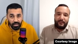 Alişer Sahatow (çepde) we Abdylla Orusow