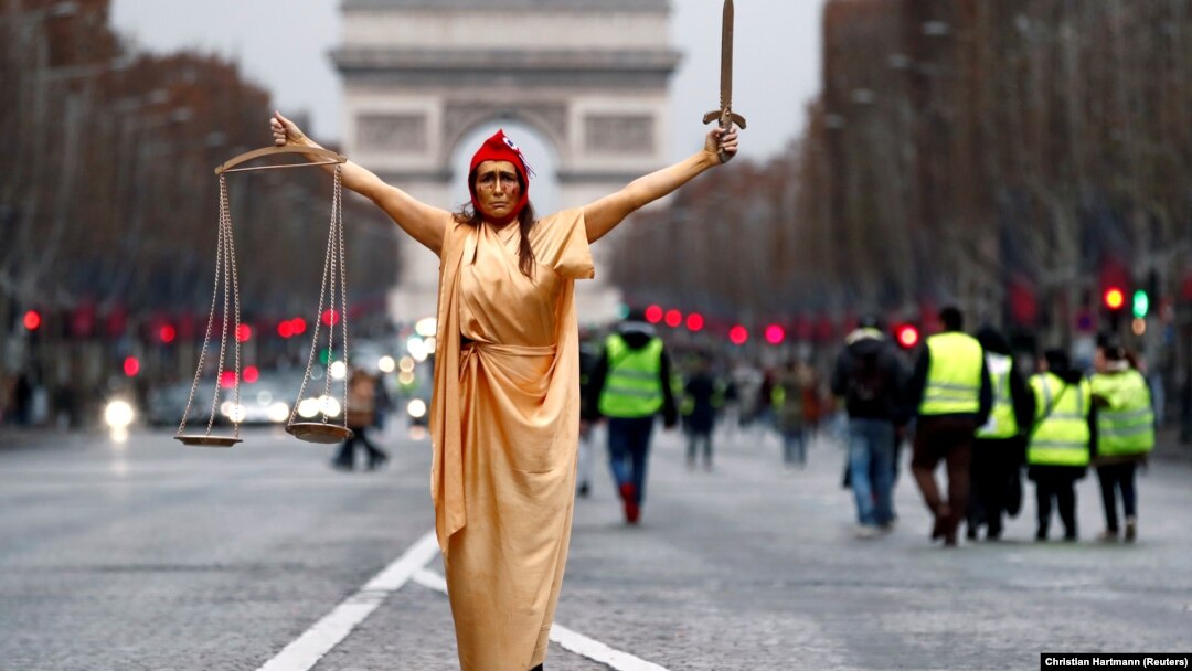 Protest 'Žutih prsluka' u Parizu 