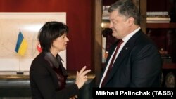 Президент України Петро Порошенко і президент Швейцарії Доріс Лойтхард