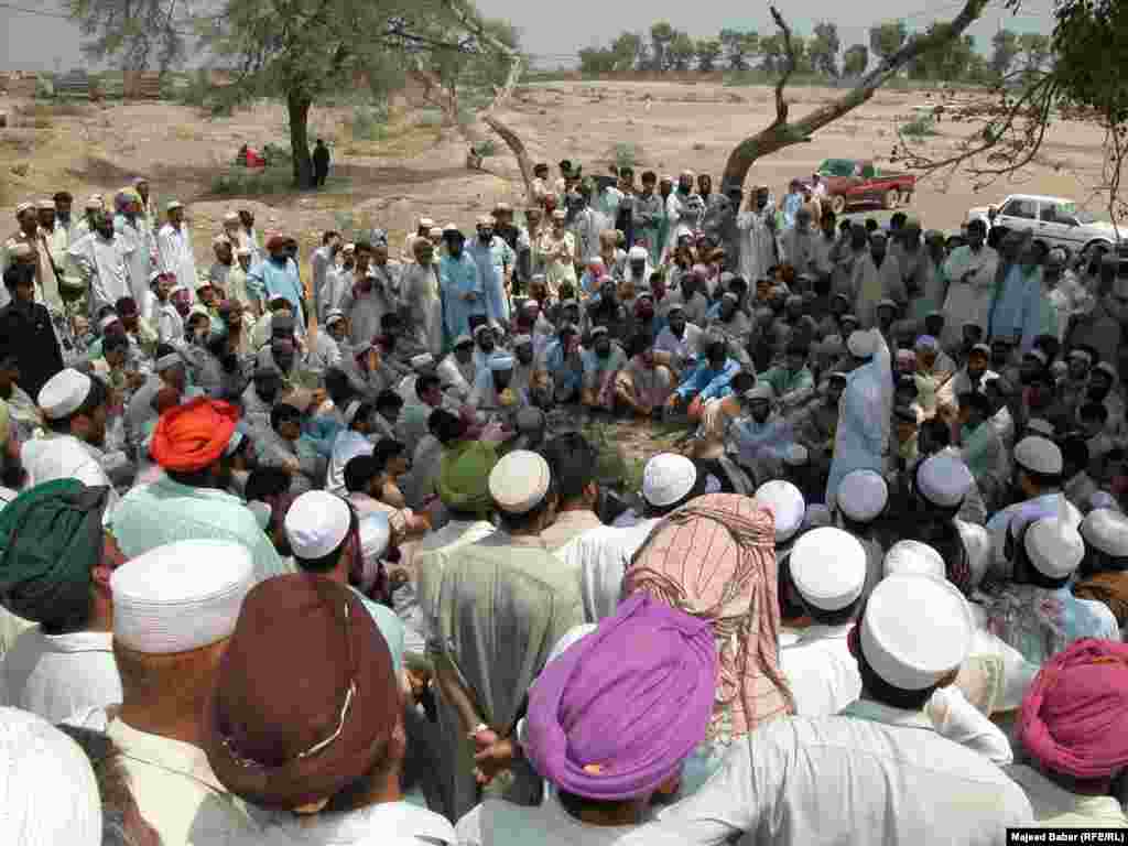 A rural jirga near the Khyber Pass.