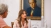 Albulena Haxhiu, ushtruese e detyrës së presidentit të Kosovës.