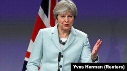 Theresa May, imagine de arhivă.