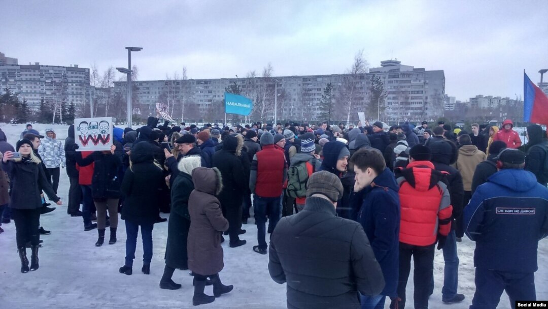 Антикоррупционный пикет в Набережных Челнах 26 марта