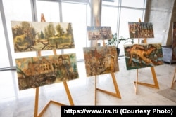 Выстава ў Сейме да Дня абаронцаў Свабоды Літвы. Вільня, 12 студзеня 2026