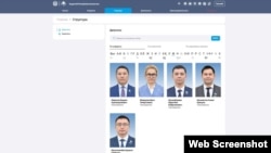 Список депутатов Курултая с Даной Медеуовой. Скрин с сайта Курултая. 1 сентября 2026