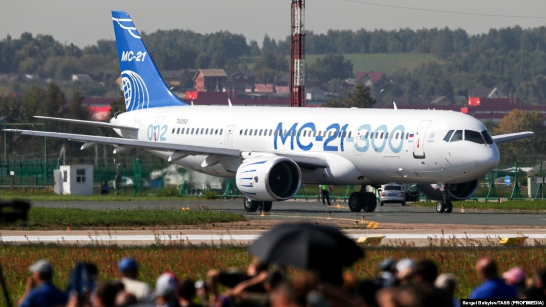 rferl.org - Amos Chapple - Russia's 'Make Or Break' Airliner Approaches Production Amid Sanctions And Shortages