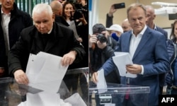 Ярослав Качиньский и Дональд Туск – давние политические соперники
