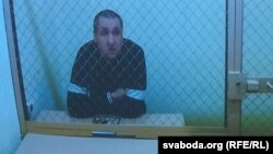 Аляксандар Арановіч на судзе ў Горадні 2 ліпеня