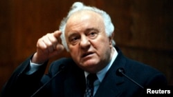 Грузиянын президенти Эдуард Шеварнадзе, Тбилиси, 10.02.1998 
