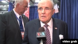 Former New York Mayor Rudolph Giuliani was a vocal advocate for U.S. President-elect Donald Trump during the campaign against Hillary Clinton.