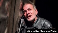 Izudin Bajrović u predstavi "Kralj Lir"