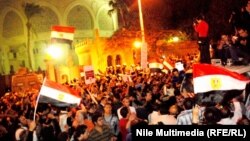 محيط القصر الر ئاسي المصري. القاهرة 4كانون 2012 