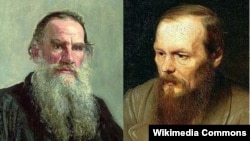 What places should Tolstoy (left) and Dostoyevsky occupy on such a list?