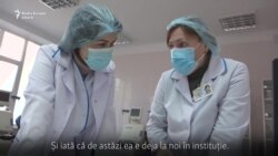 Prima zi de muncă pentru o refugiată din Ucraina