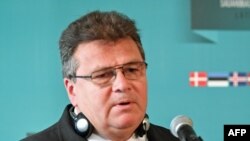 Ministrul Linas Linkevicius 