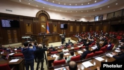 Armenia - A session of the National Assembly in Yerevan, January 21, 2026.