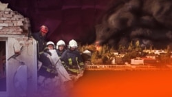 Коллаж: удар по Львову и удар по Феодосии