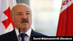 Аляксандар Лукашэнка ў Грузіі