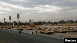 إستعراض للجيش العراقي في ذكرى تأسيسه الـ 91 