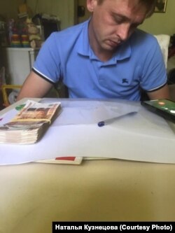 Антон Красноштанов в кризисном центре "Мария"