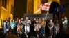 ფოტო არქივიდან: „სირცხვილიას" მიერ ორგანიზებული აქცია თბილისში, პარლამენტის შენობის წინ 