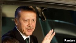 Türkiýäniň premýer-ministri Rejep Taýyp Erdogan, 7-nji iýun, 2013.