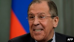 Russian Foreign Minister Sergei Lavrov 