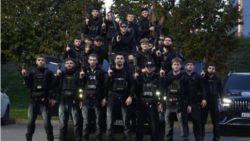 Нохчийчоьнан куьйгалхоун 18 шо долчу кIентан Кадыров Адаман Iалашойоцу "Команда К-13". Церан инстаграмера схьаэцна сурт
