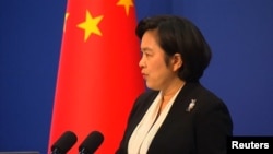 Chinese Foreign Ministry spokeswoman Hua Chunying (file photo)