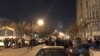 Gonabadi dervishes in Pasdaran Avenue, around the house of their leader.