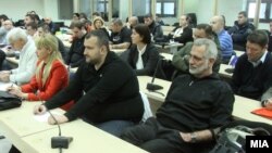 Архивска фотографија: Судење за насилствата во Собранието на 27 април 2017