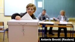 Хрватска - гласање во првиот круг од претседателските избори. 22.12.2019.