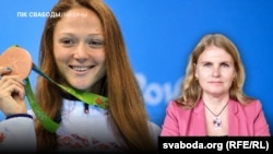 Аляксандра Герасіменя, алімпійская чэмпіёнка, ПіК Свабоды, навіны. Ганна Соўсь, ілюстрацыйны калаж 