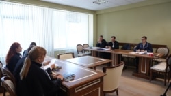 Ședința de judecată în dosarul lui Vladimir Plahotniuc, Judecătoria Buiucani.