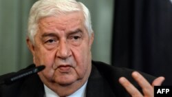 Syrian Foreign Minister Walid al-Muallem says Syria has accepted a Russian initiative on chemical weapons.