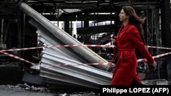 Pariz poslije protesta "Žutih prsluka" 18. marta