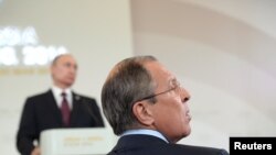 Minister Sergej Lavrov na konferenciji za novinare Vladimira Putina 