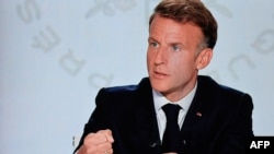 Президент Франції Емманюель Макрон під час інтерв’ю 24 вересня 2026 року