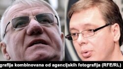 Vojislav Šešelj i Aleksandar Vučić