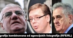 Šešelj, Vučić i Nikolić