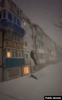 Stuhi dëbore në Kamchatka