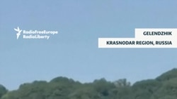 Ukrainian Drone Crashes Into Russian Black Sea Beach