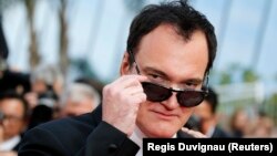 Quentin Tarantino la Cannes pentru premiera filmului "Once Upon a Time in Hollywood", 21 mai 2019.