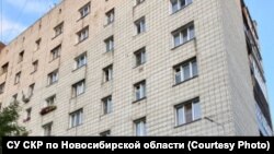 Дом в Новосибирске, где произошла стрельба