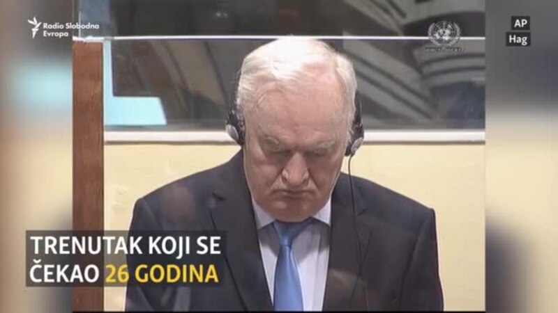 Ratko Mladić pravosnažno osuđen na doživotni zatvor