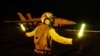 A screen grab from video footage released by the US Central Command on July 21 shows US forces launching what it says were precision strikes targeting Iranian military capabilities for the eleventh consecutive night.