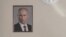 UKRAINE – Portraits of the living president of Russia Vladimir Putin and the murdered head of the "DNR" group Alexander Zakharchenko during a briefing on the day of Zakharchenko's death. Donetsk, August 31, 2018