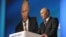 Russia -- Russian President Vladimir Putin speaks during the VTB Capital "Russia Calling!" Investment Forum in Moscow, October 2, 2014